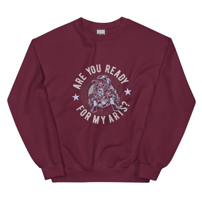 Sweatshirt "Are You Ready For My Arts" - Koolmi