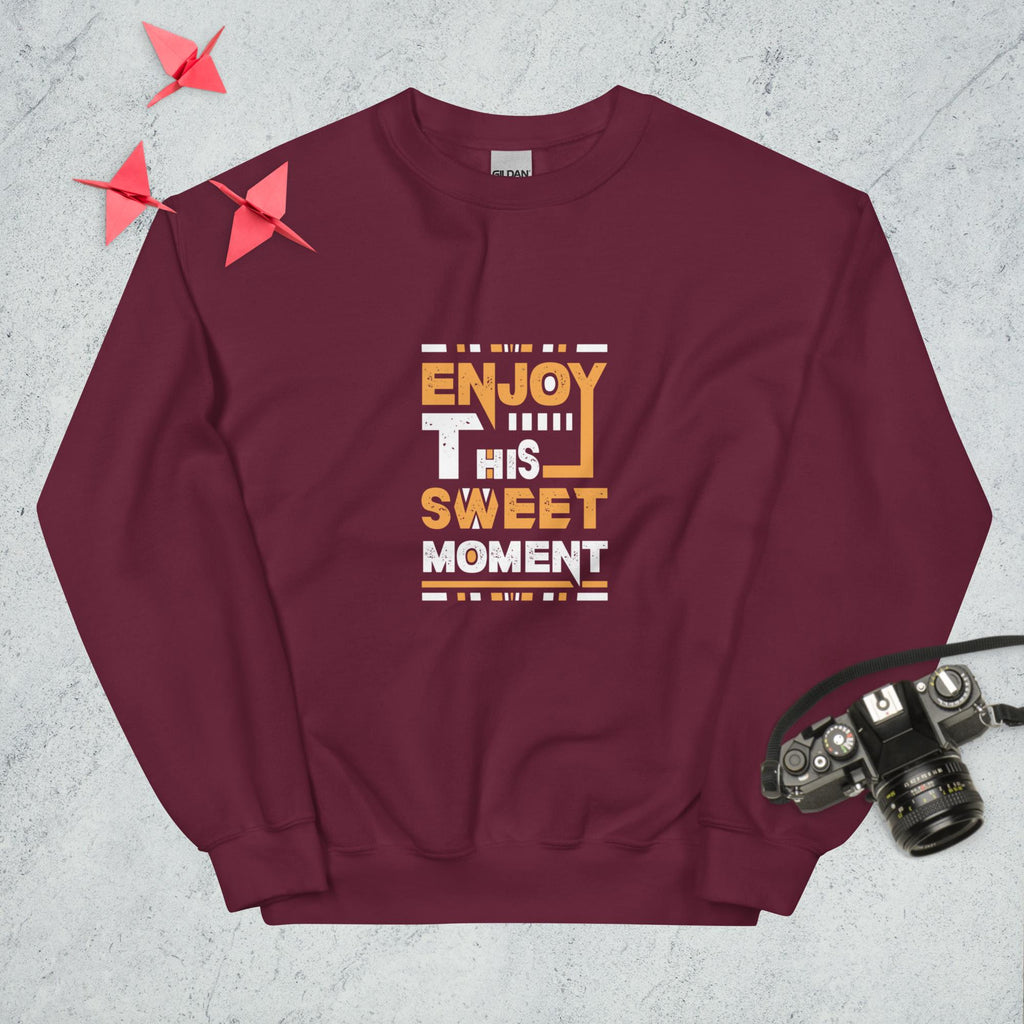 Sweatshirt "Enjoy This Sweet Moment" - Koolmi