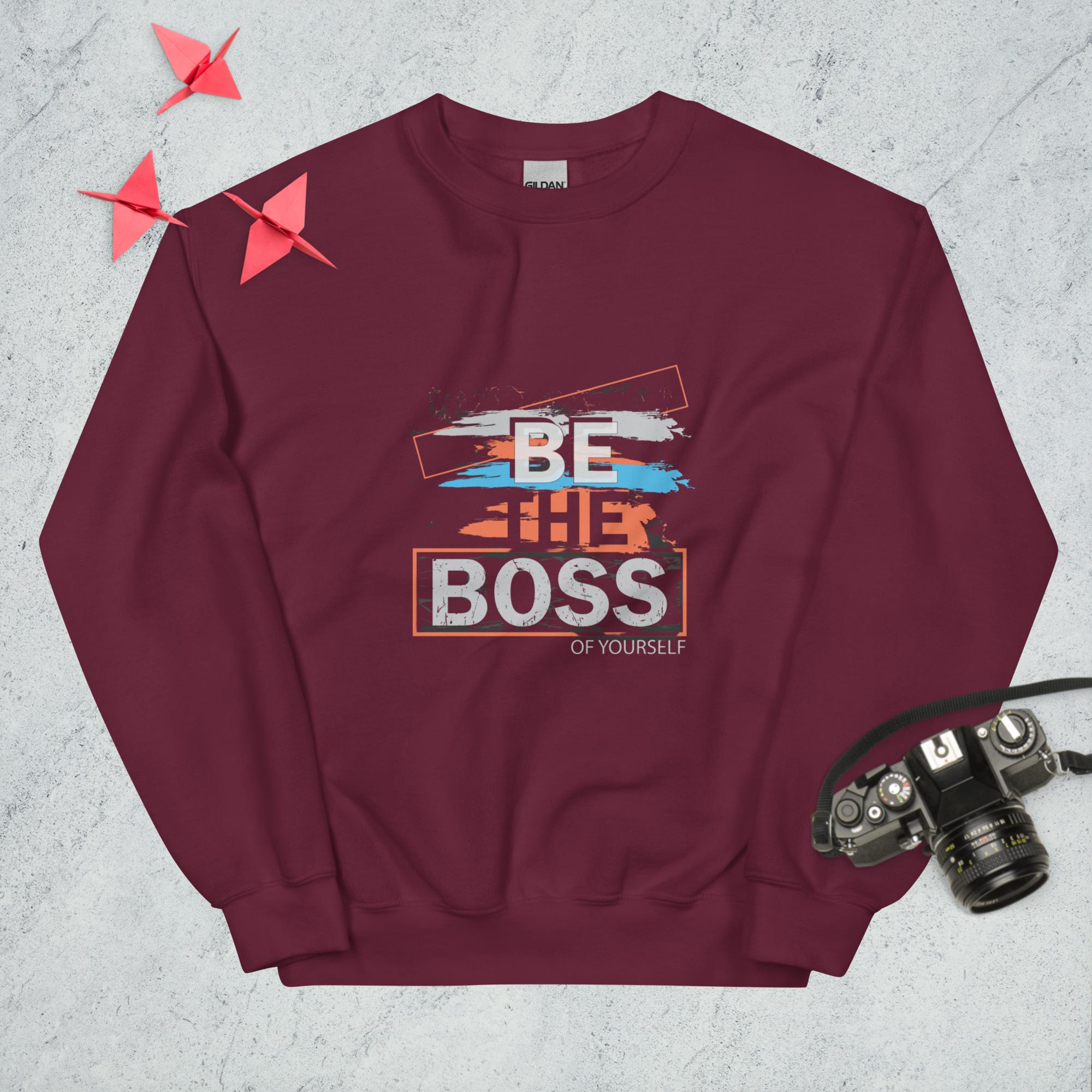 Sweatshirt "Be The Boss" - Koolmi
