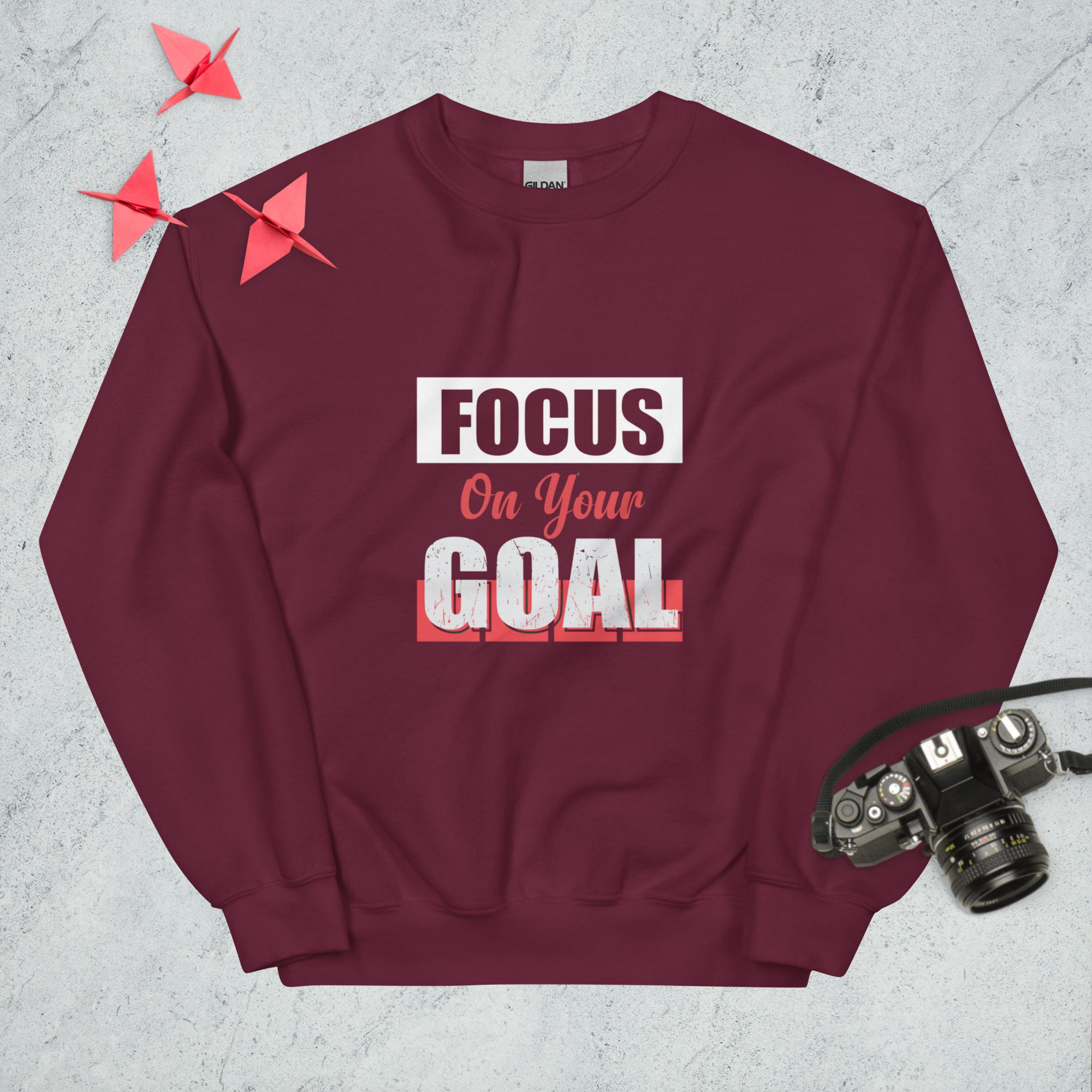 Sweatshirt "Focus On Your Goal" - Koolmi