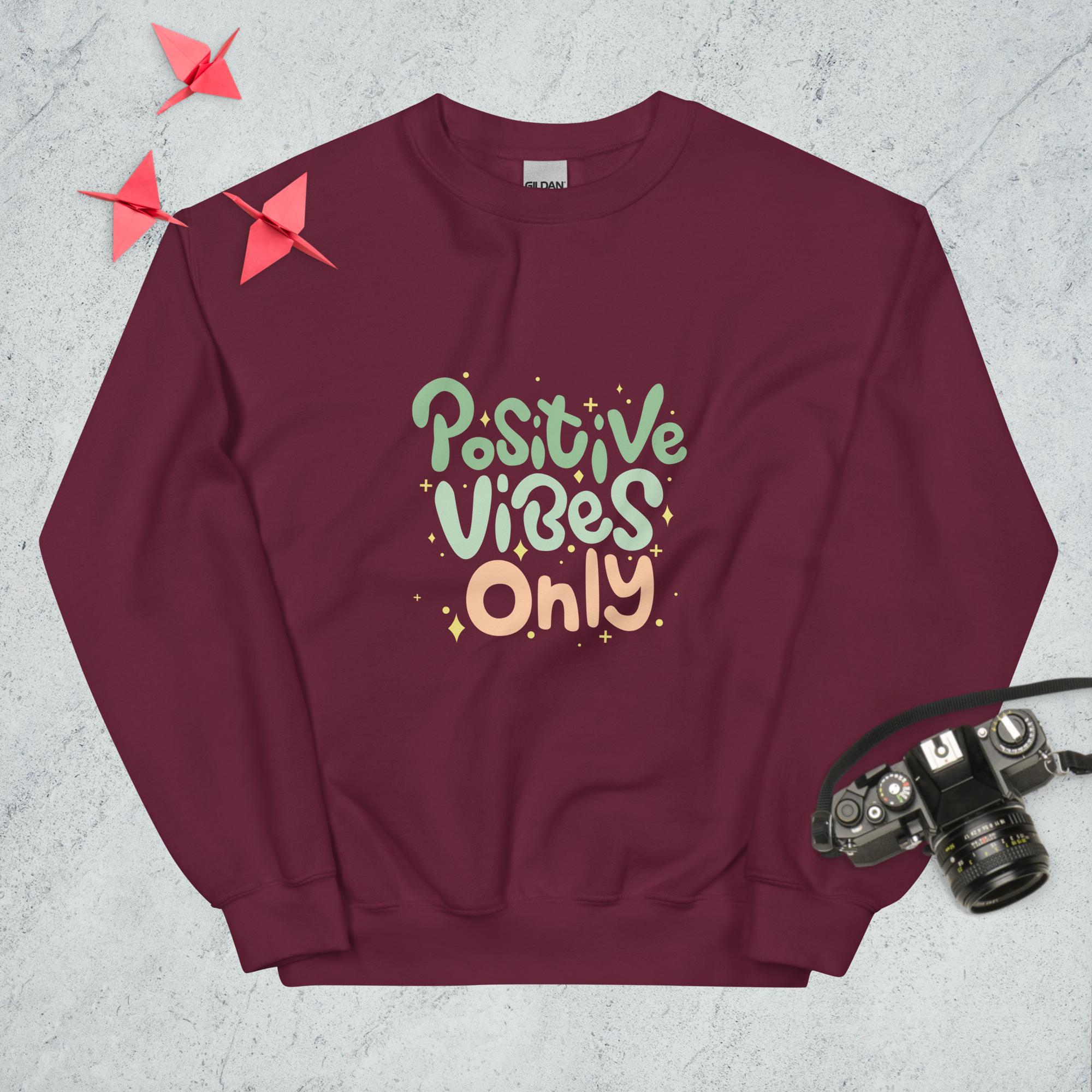 Sweatshirt "Positive Vibes Only" - Koolmi