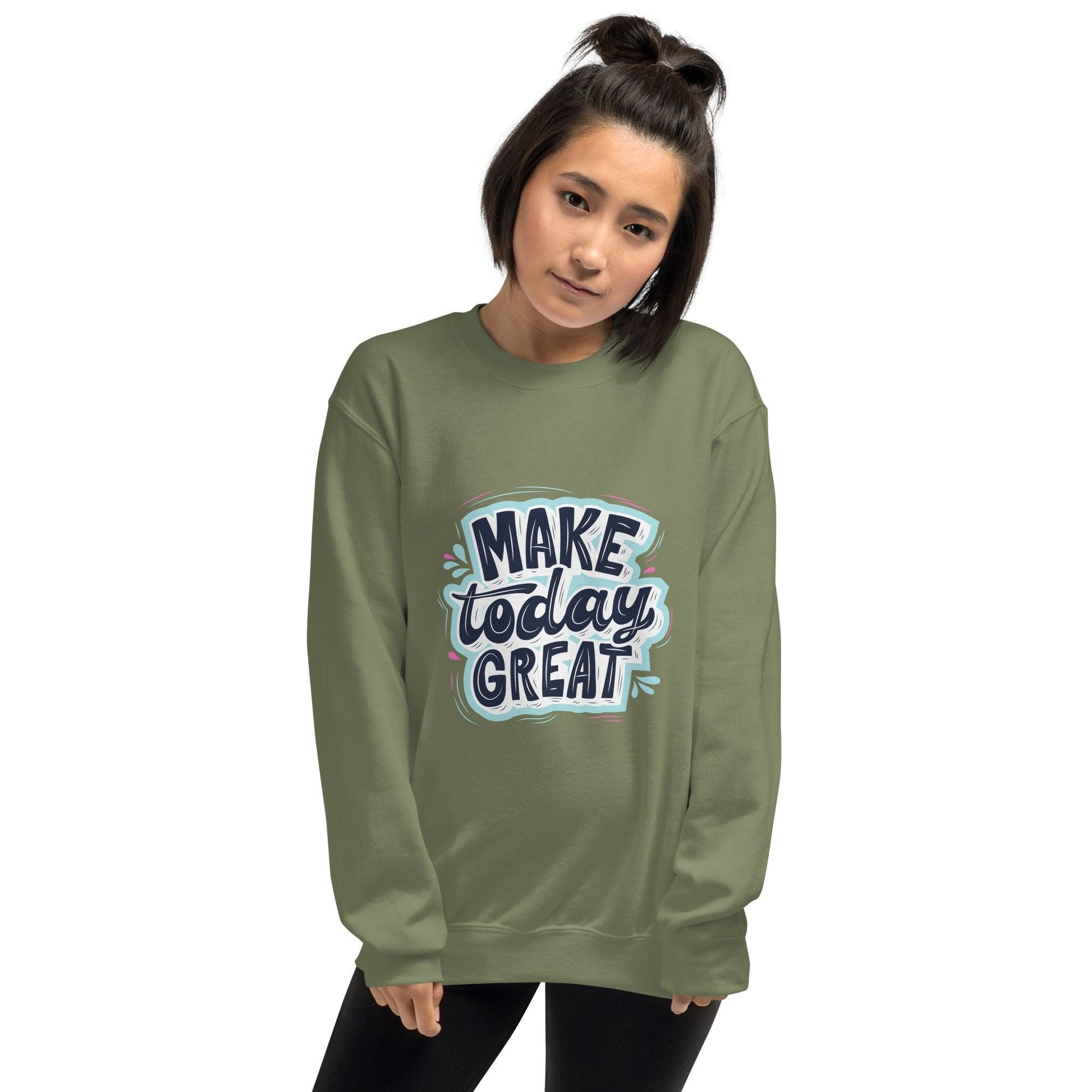 Sweatshirt "Make Today Great" - Koolmi