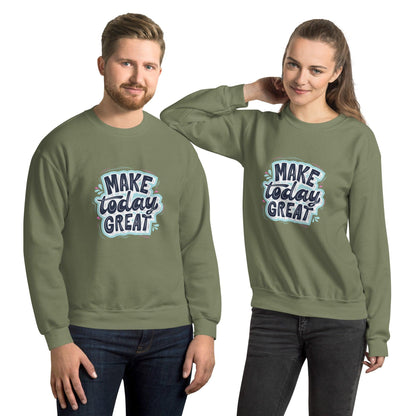 Sweatshirt "Make Today Great" - Koolmi