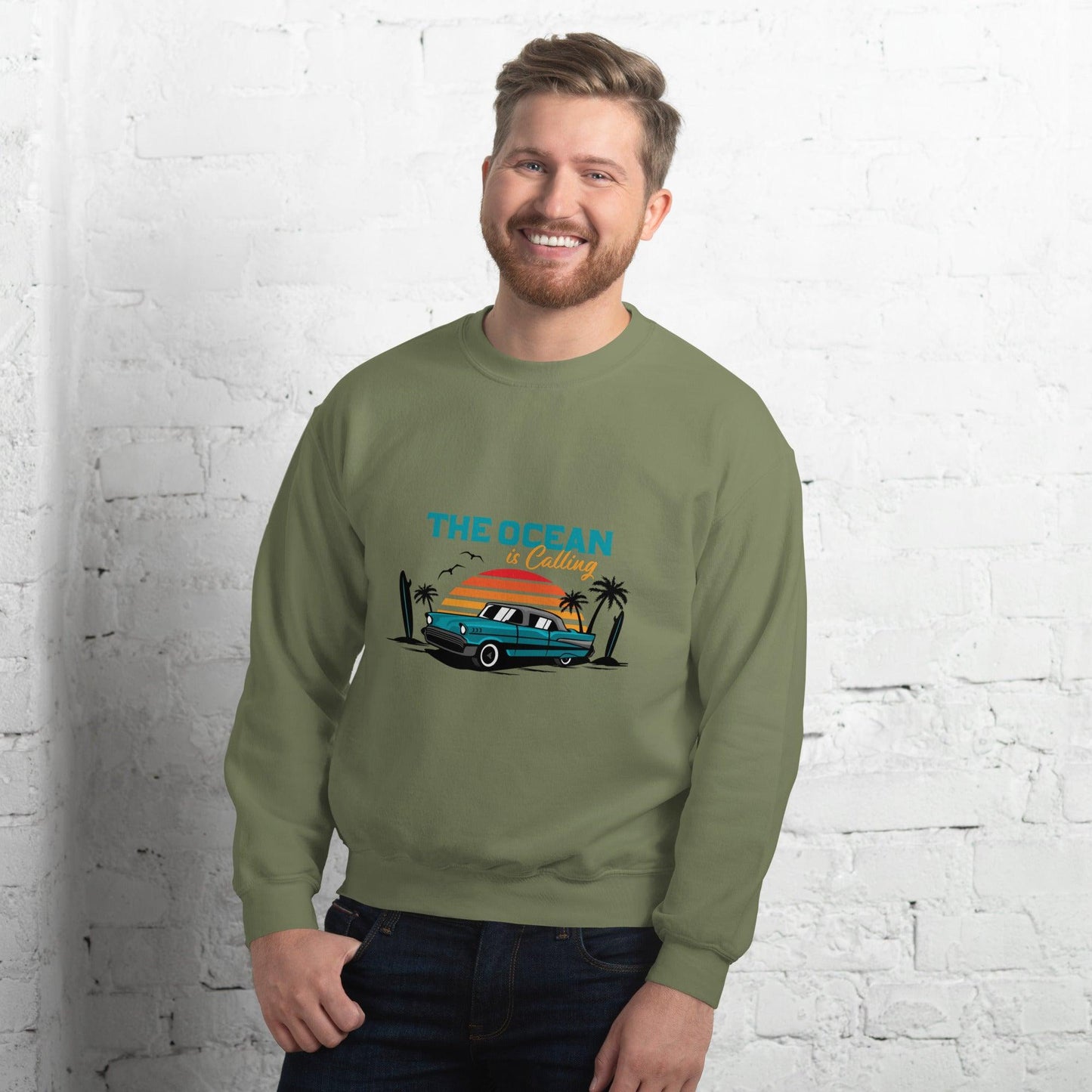 Sweatshirt "The Ocean Is Calling" - Koolmi