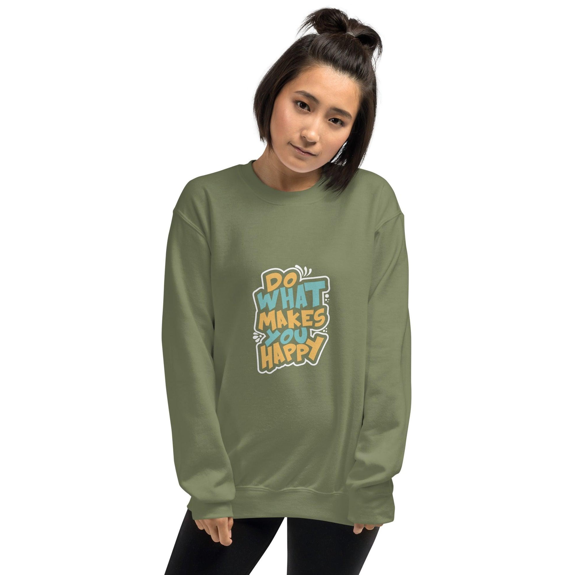 Sweatshirt "Do What You Makes Happy" - Koolmi