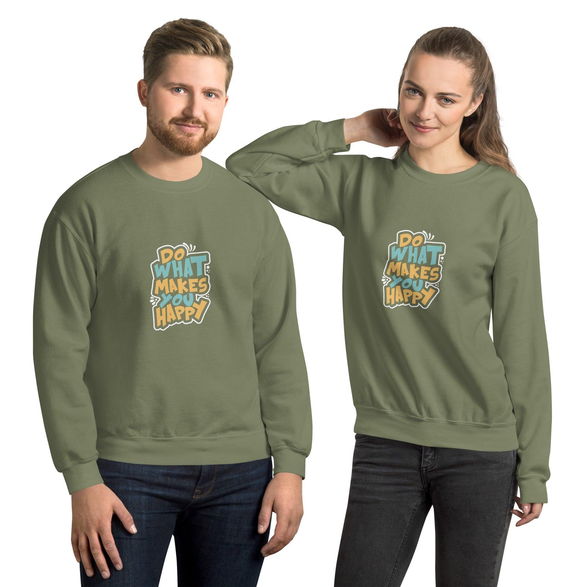 Sweatshirt "Do What You Makes Happy" - Koolmi