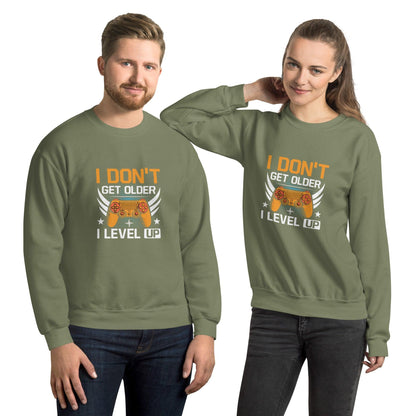 Sweatshirt "I Don't Get Older i Level Up" - Koolmi