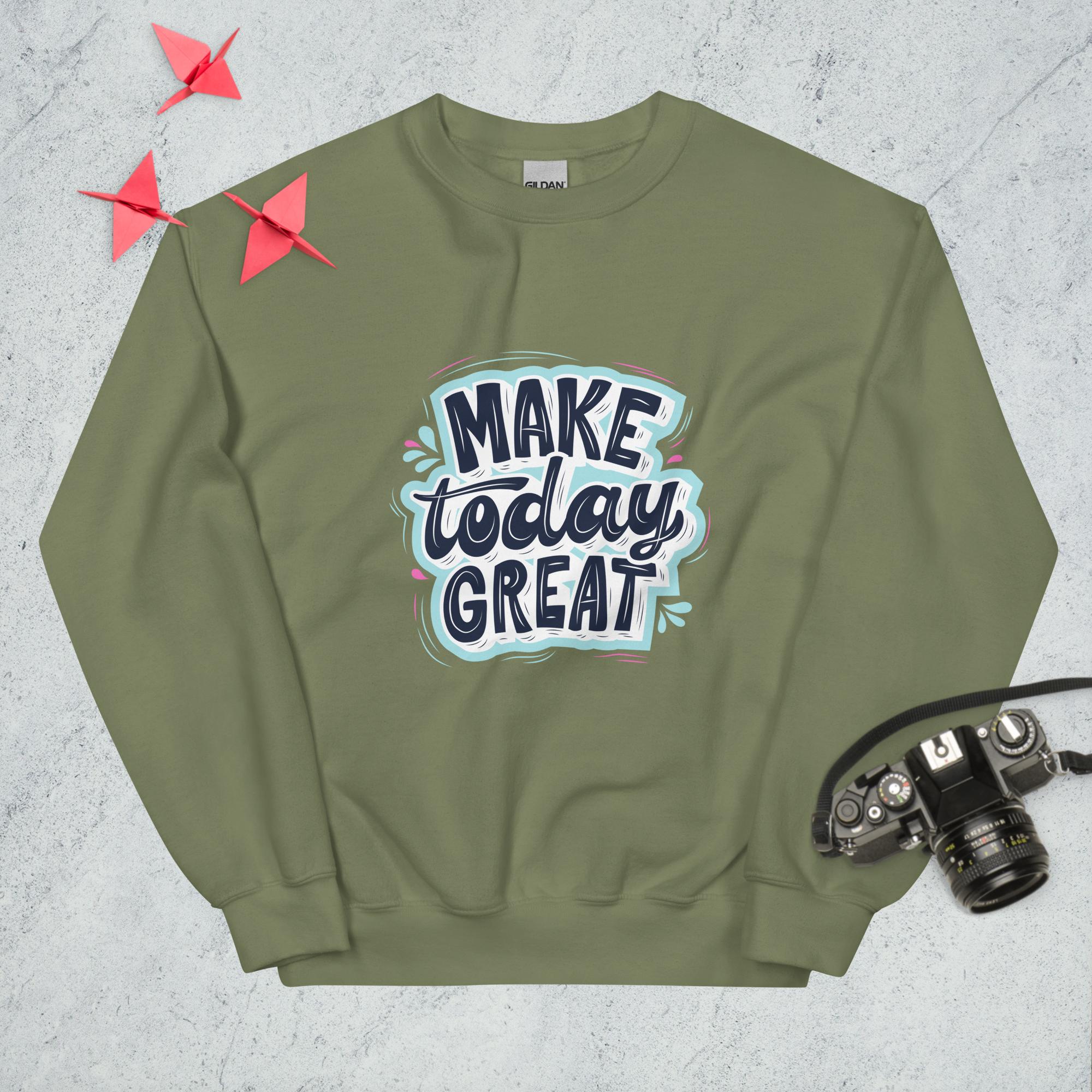 Sweatshirt "Make Today Great" - Koolmi