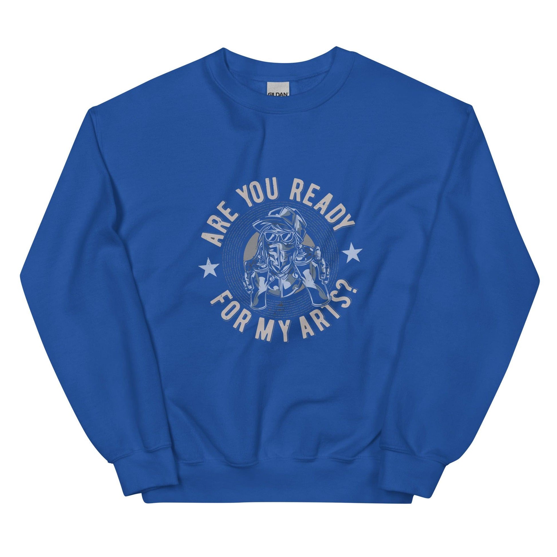 Sweatshirt "Are You Ready For My Arts" - Koolmi