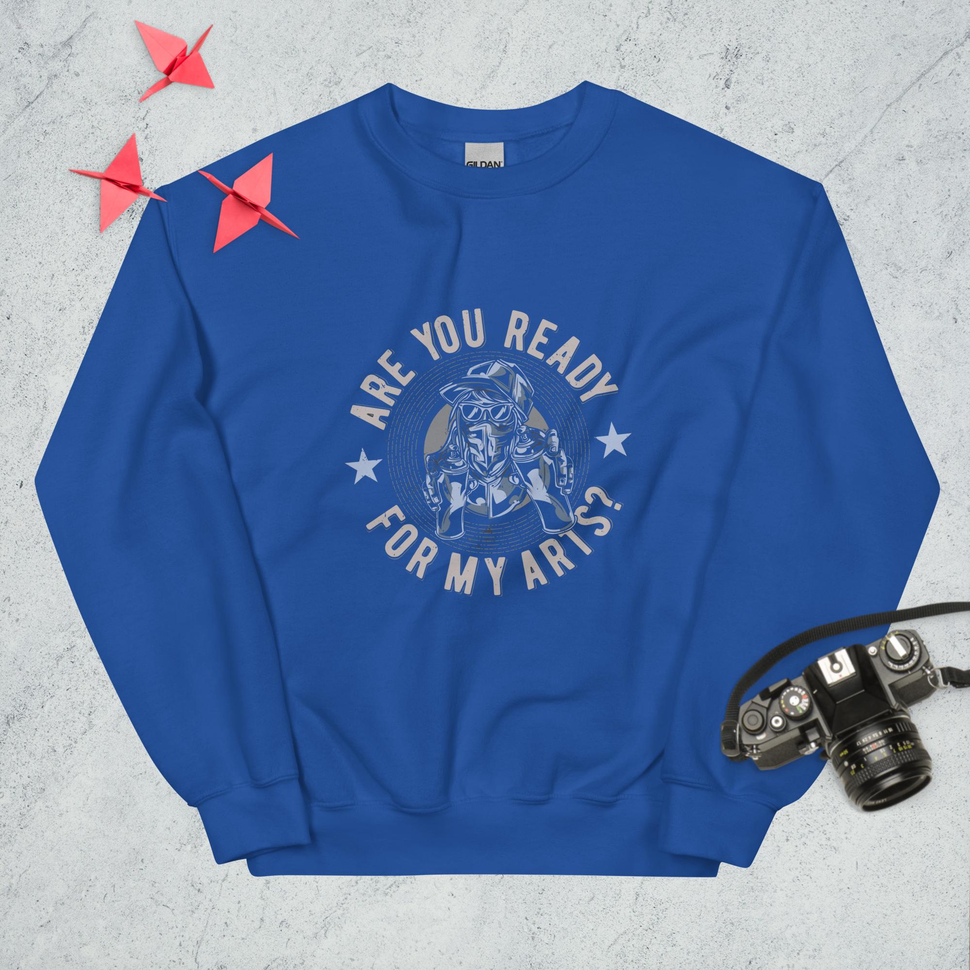 Sweatshirt "Are You Ready For My Arts" - Koolmi