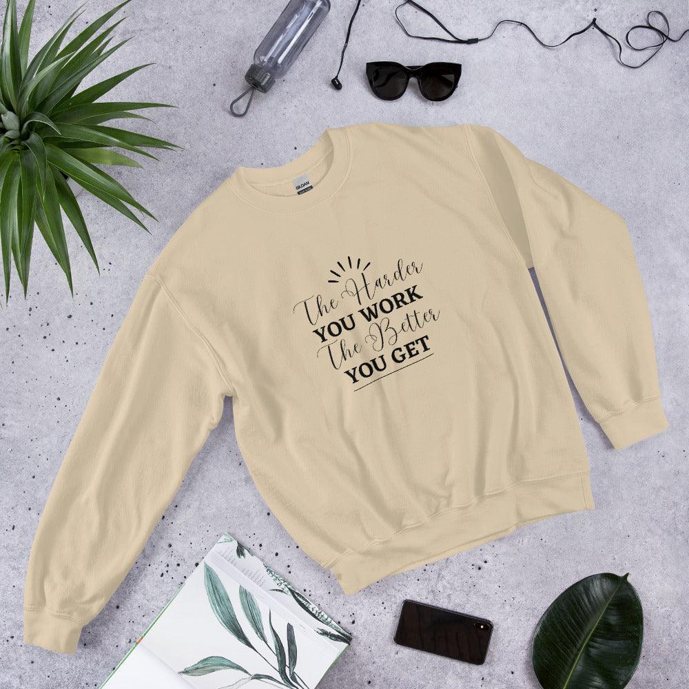 Sweatshirt "The Better You Get" - Koolmi