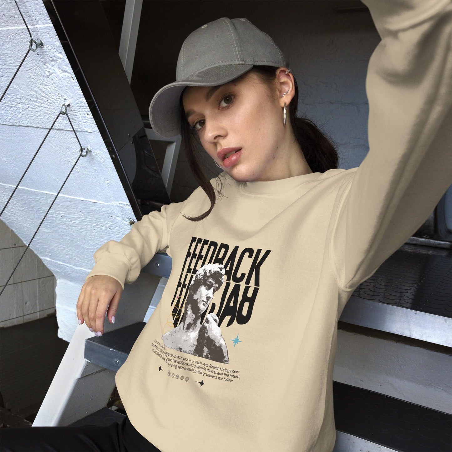 Sweatshirt "Feedback" - Koolmi