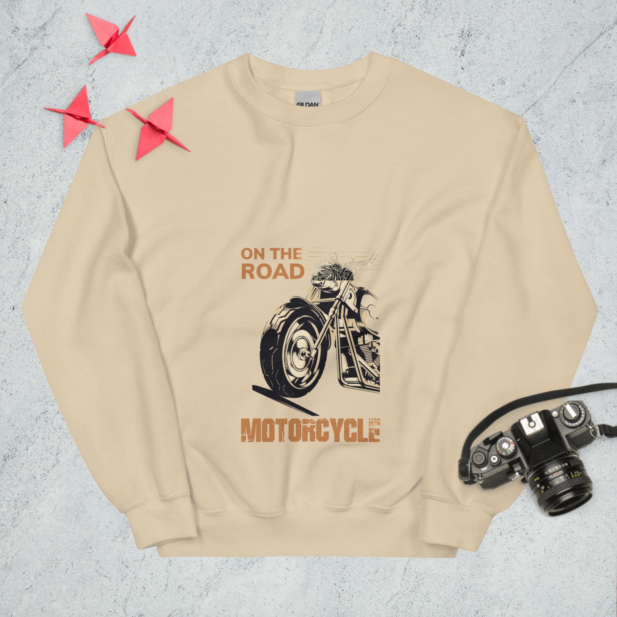 Sweatshirt "On The Road Motorcycle" - Koolmi