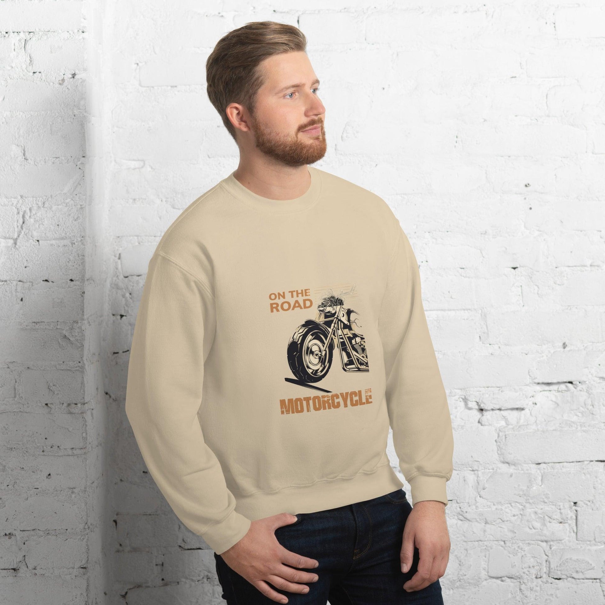 Sweatshirt "On The Road Motorcycle" - Koolmi