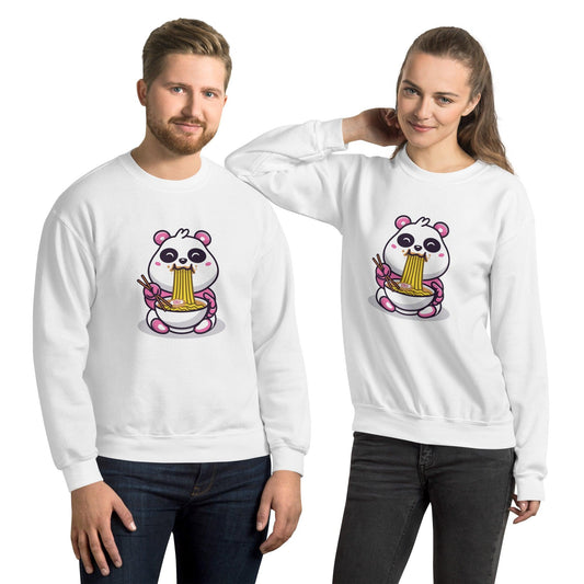 Sweatshirt "Cute Panda Eating Noodles" - Koolmi