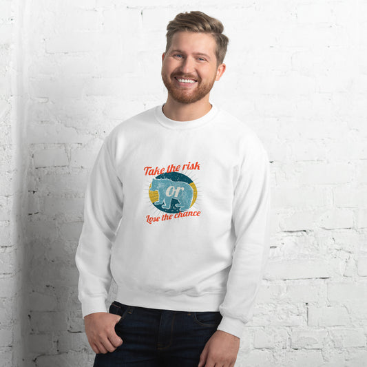 Sweatshirt "Take The Risk Or Lose The Chance" - Koolmi