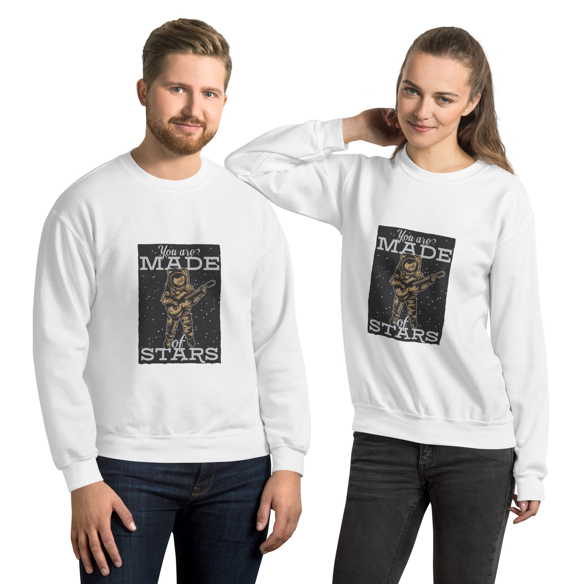 Sweatshirt "You Are Made Of Stars" - Koolmi