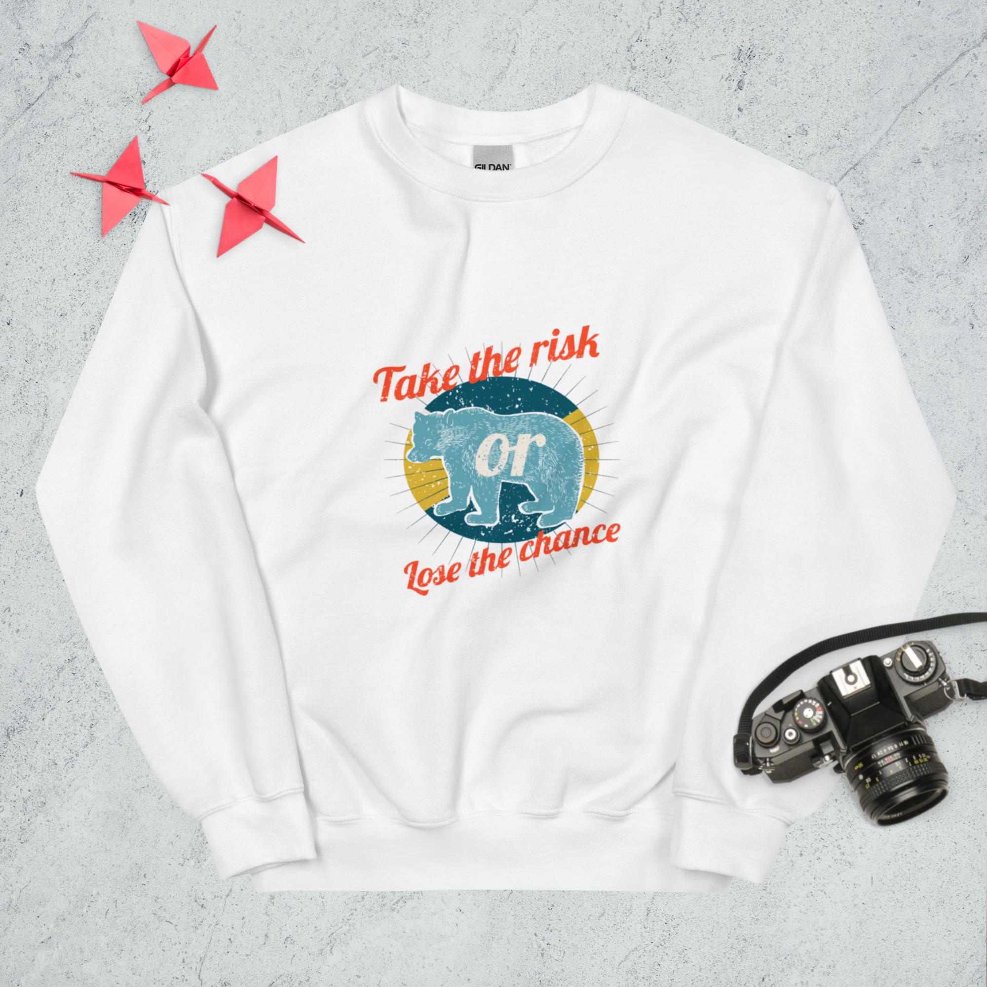 Sweatshirt "Take The Risk Or Lose The Chance" - Koolmi