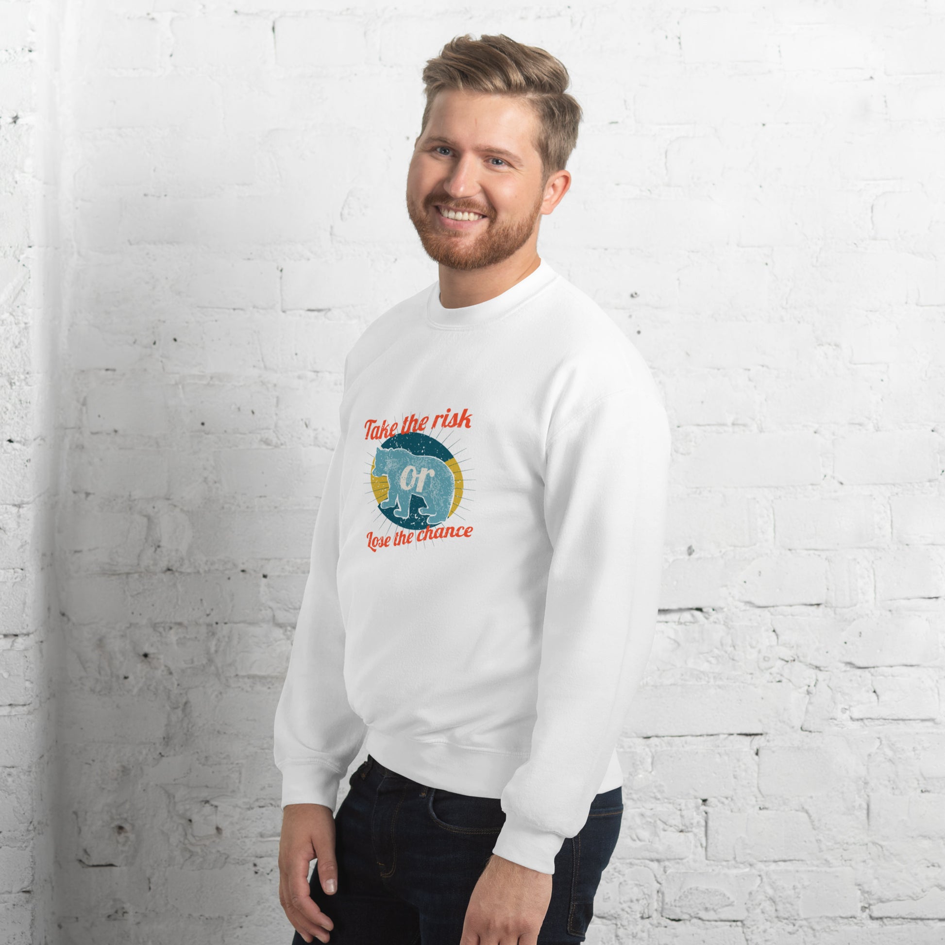 Sweatshirt "Take The Risk Or Lose The Chance" - Koolmi