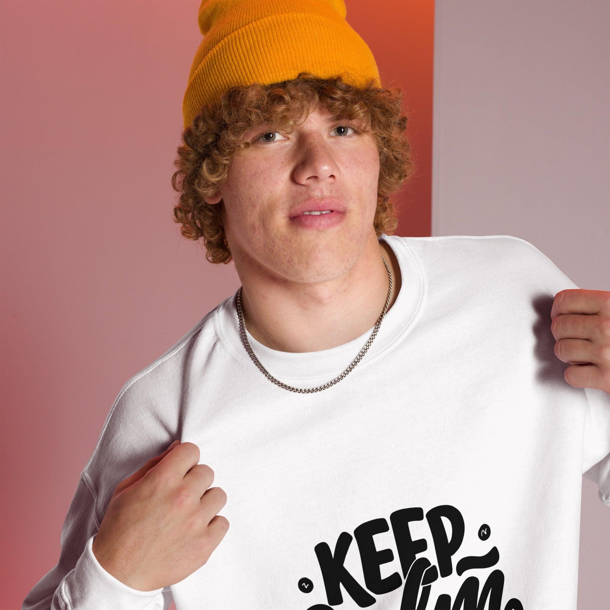 Sweatshirt "Keep Calm And Travel" - Koolmi