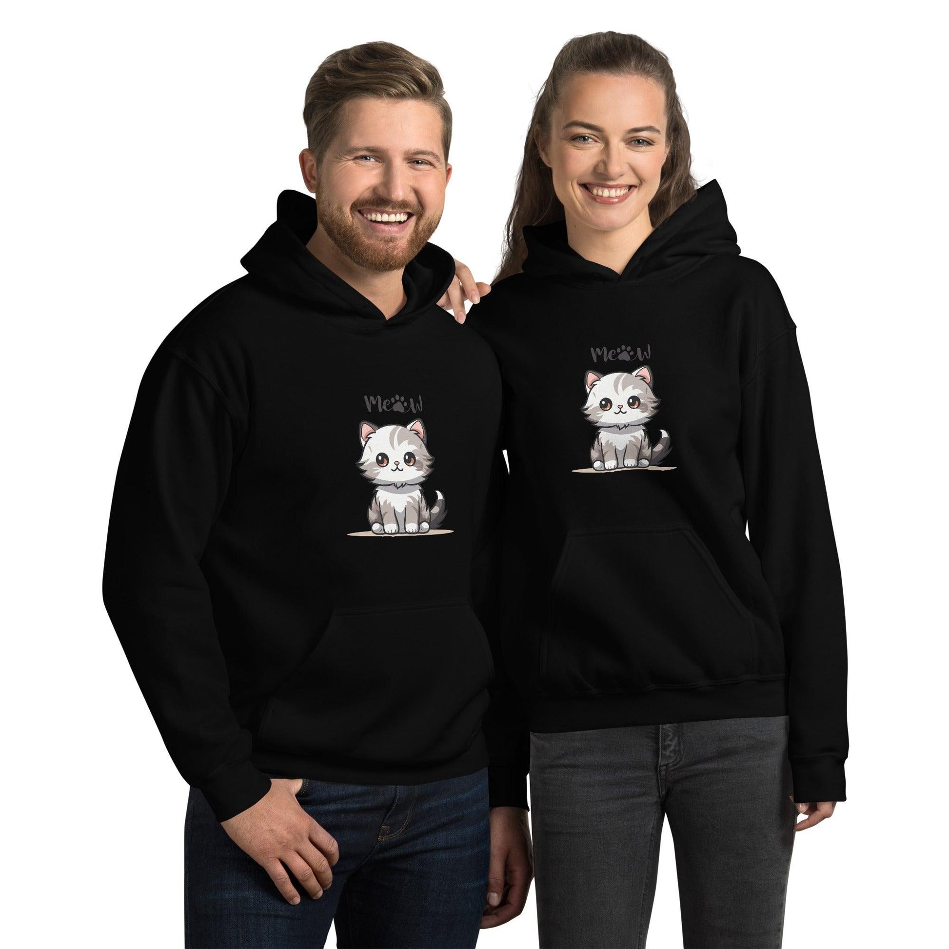 Sweat À Capuche "Meow" - Koolmi