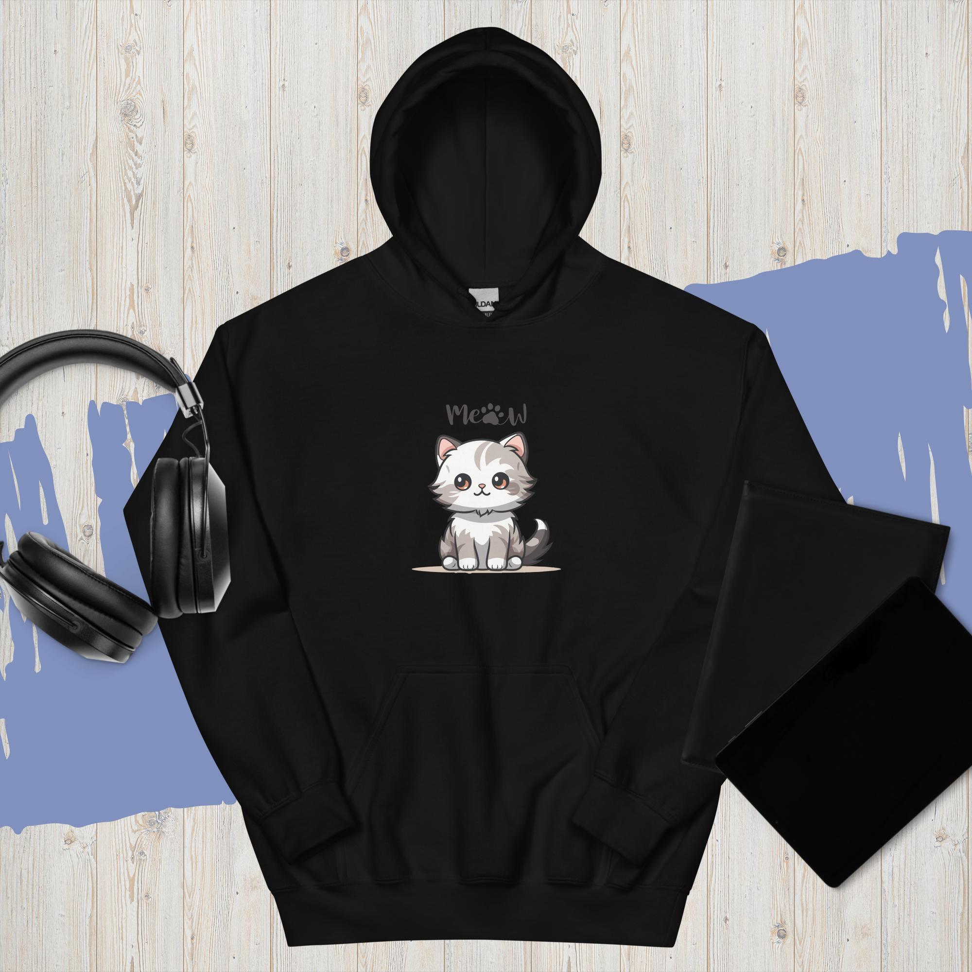 Sweat À Capuche "Meow" - Koolmi