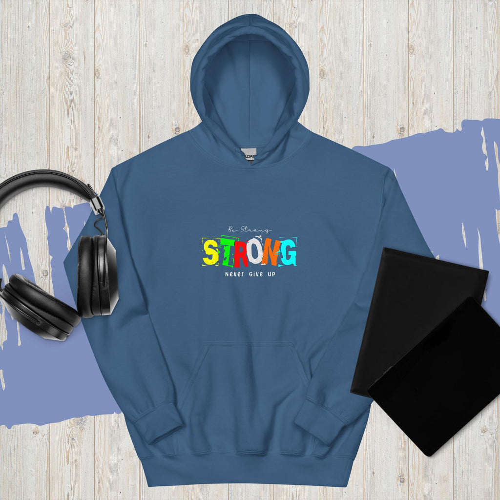 Sweat À Capuche "Strong Never Give Up" - Koolmi
