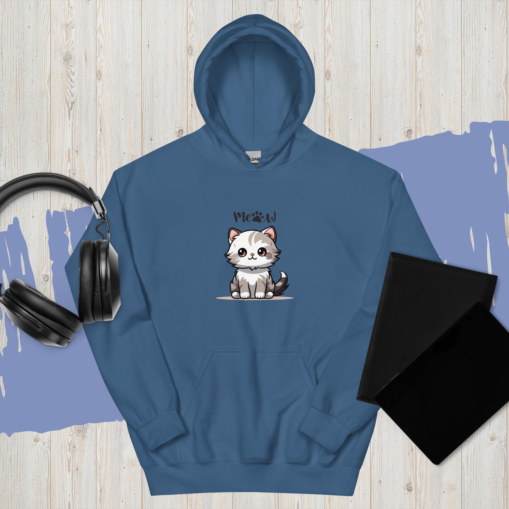 Sweat À Capuche "Meow" - Koolmi