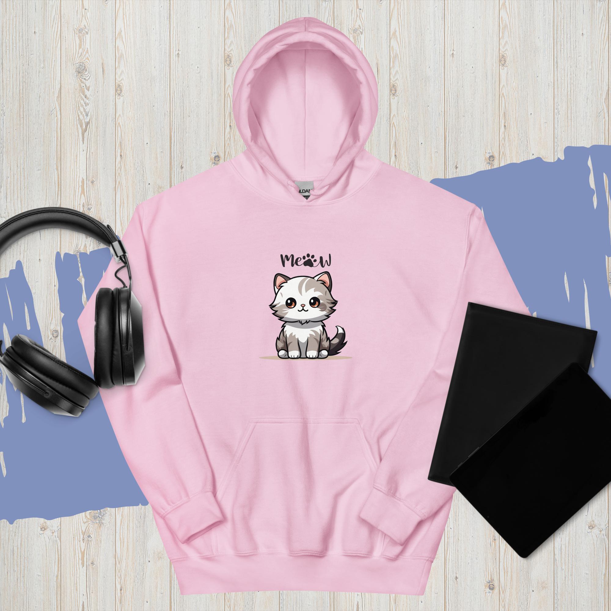 Sweat À Capuche "Meow" - Koolmi
