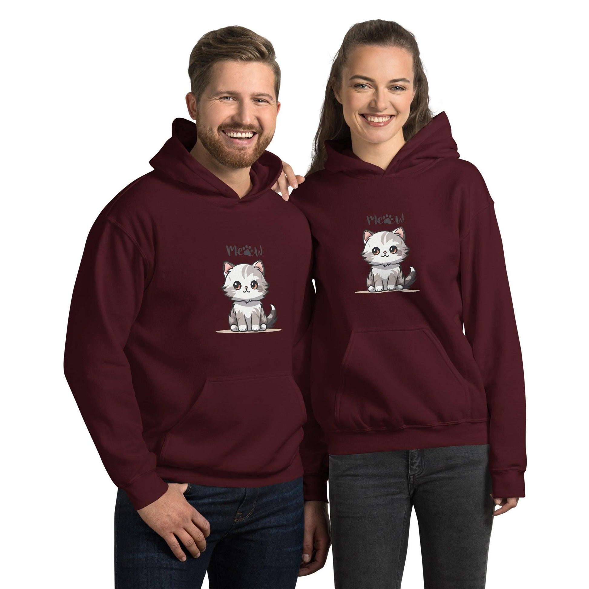 Sweat À Capuche "Meow" - Koolmi