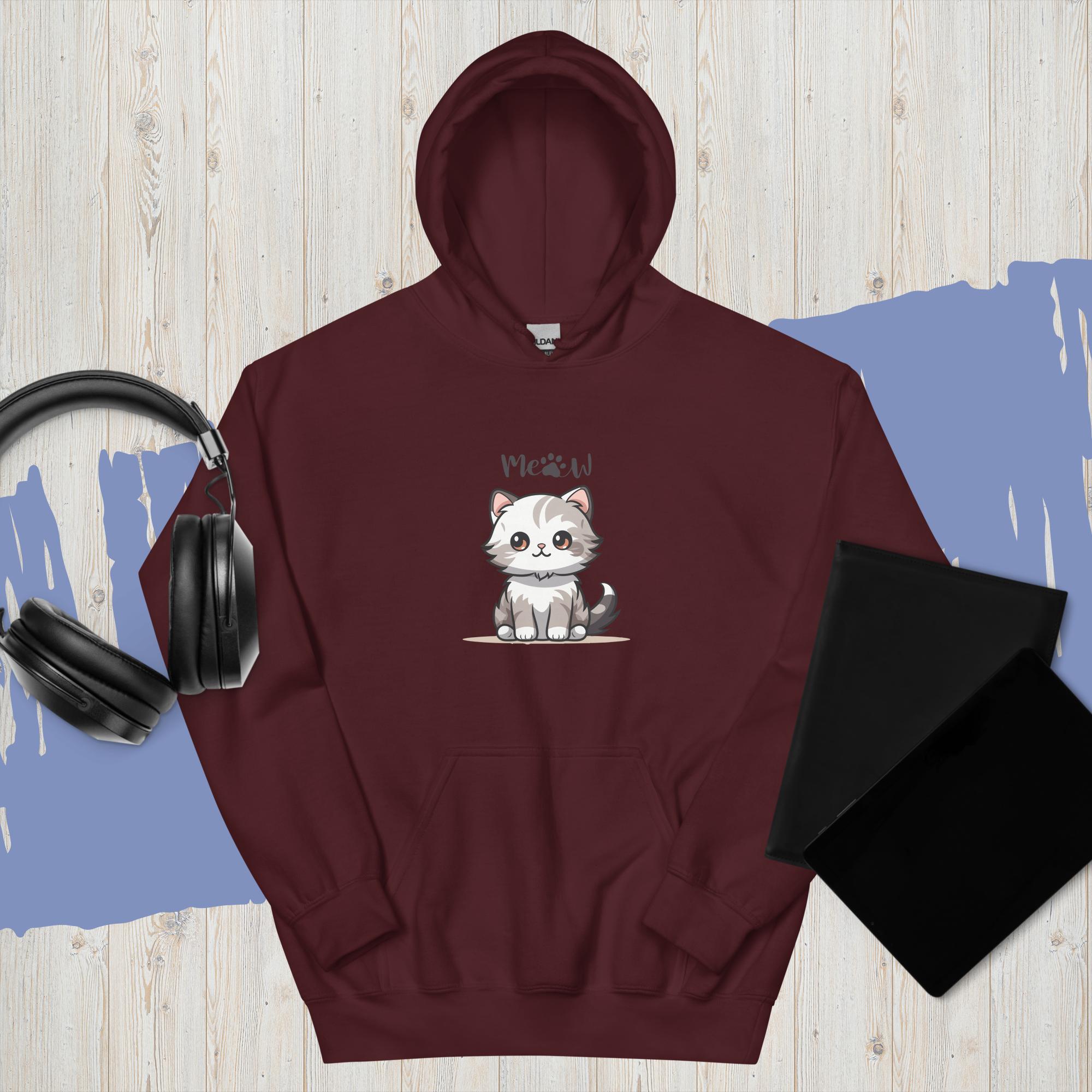 Sweat À Capuche "Meow" - Koolmi