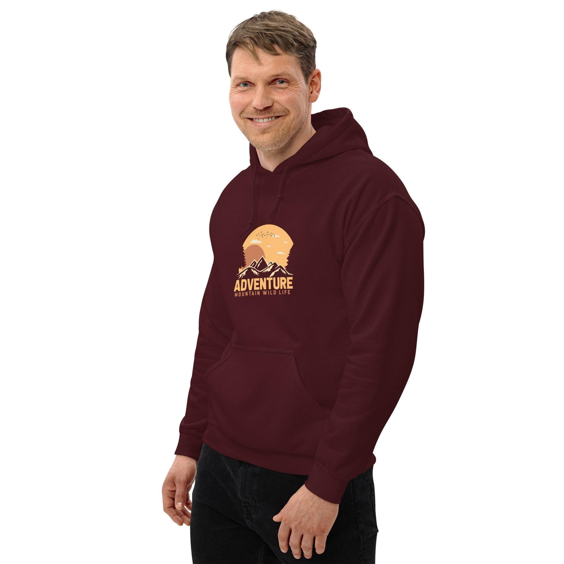 Sweat À Capuche "Mountain Wildlife" - Koolmi