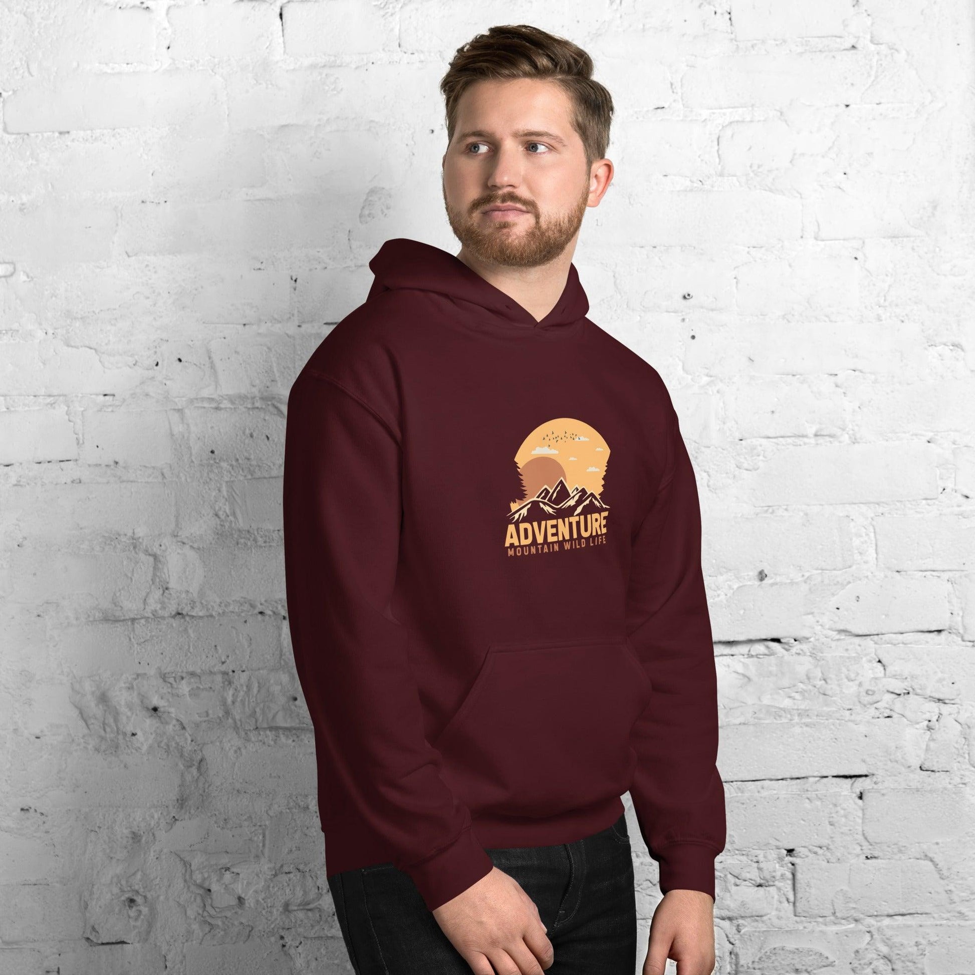 Sweat À Capuche "Mountain Wildlife" - Koolmi