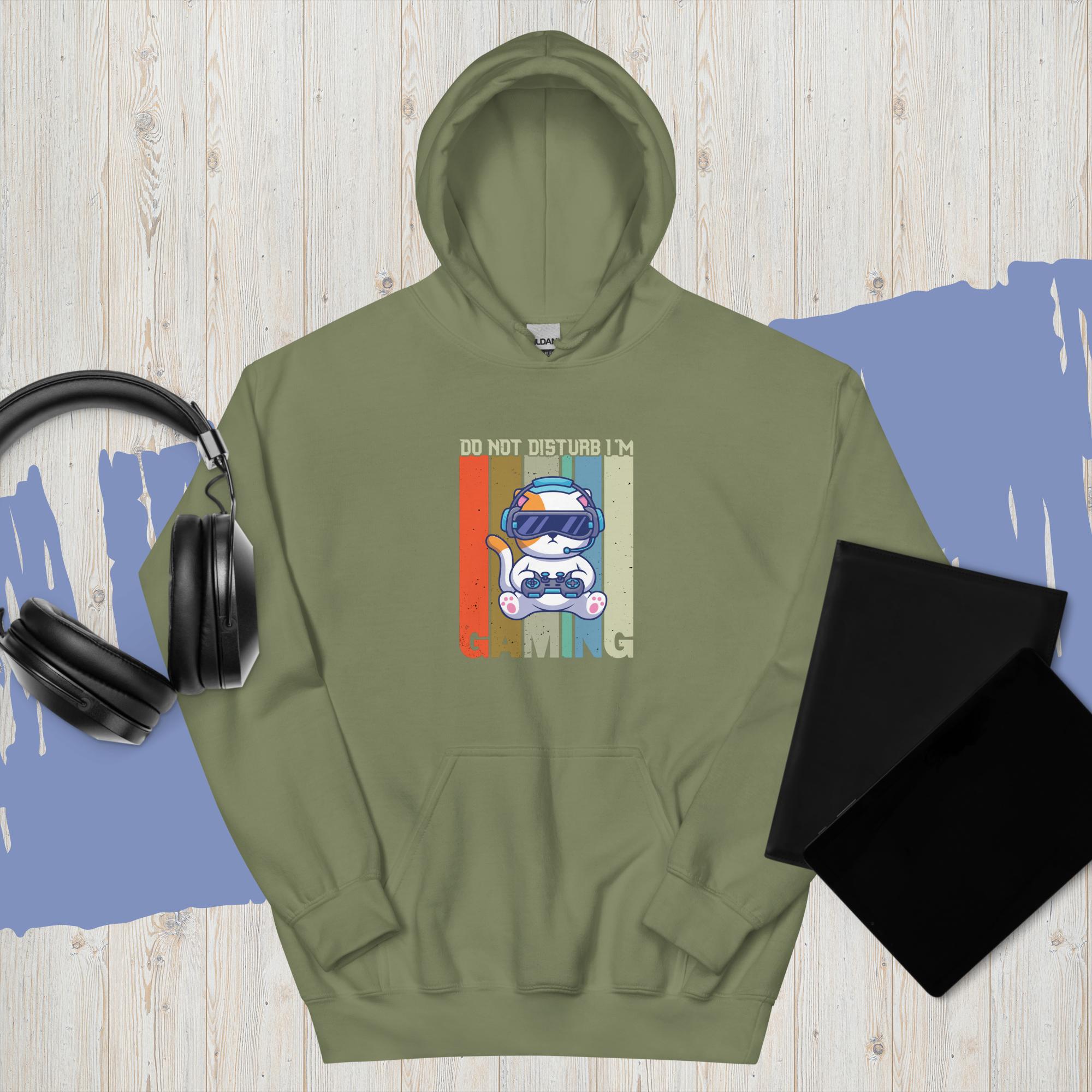 Sweat À Capuche "Do Not Disturb I'm Gaming" - Koolmi