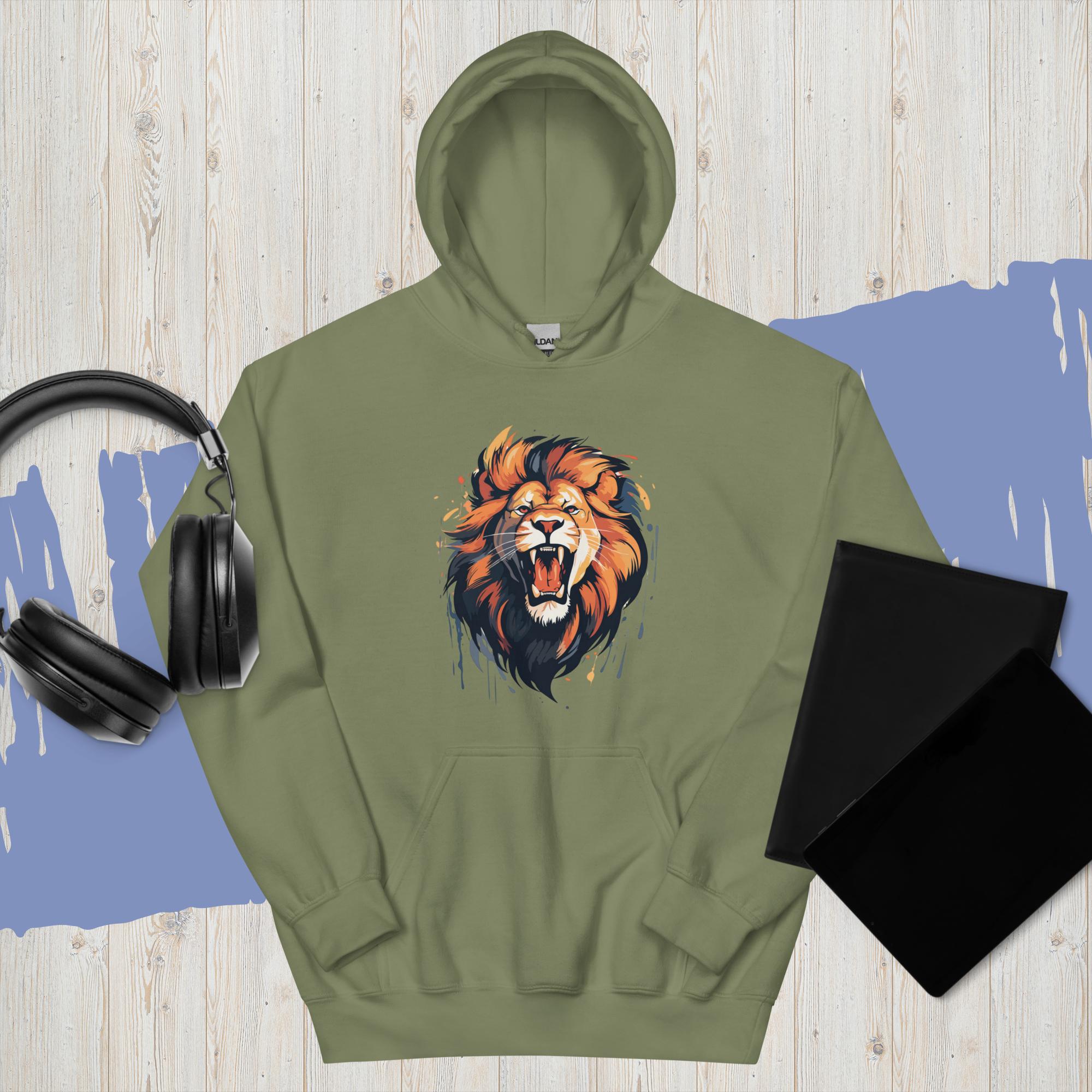 Sweat À Capuche "Roaring King" - Koolmi