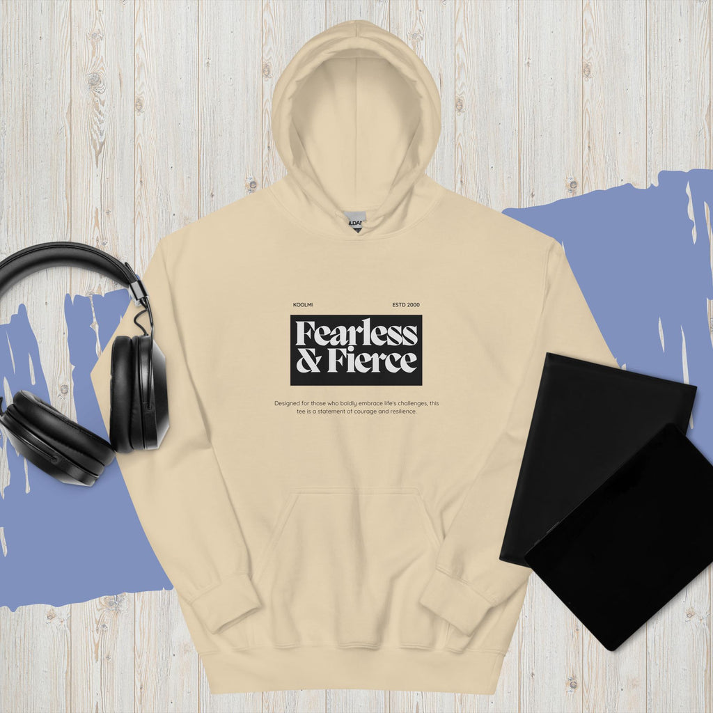 Sweat À Capuche "Fearless & Fierce" - Koolmi