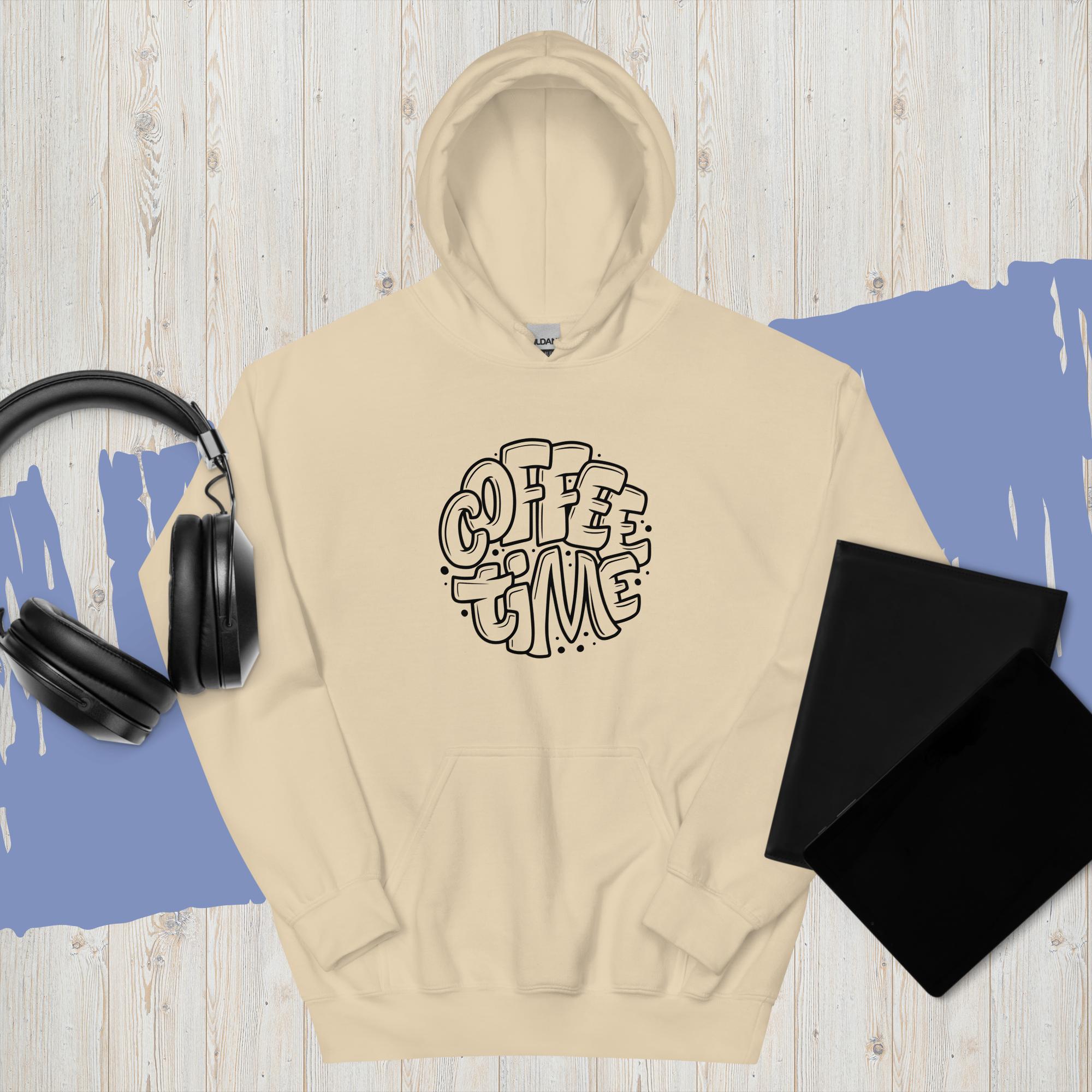 Sweat À Capuche "Coffee Time" - Koolmi