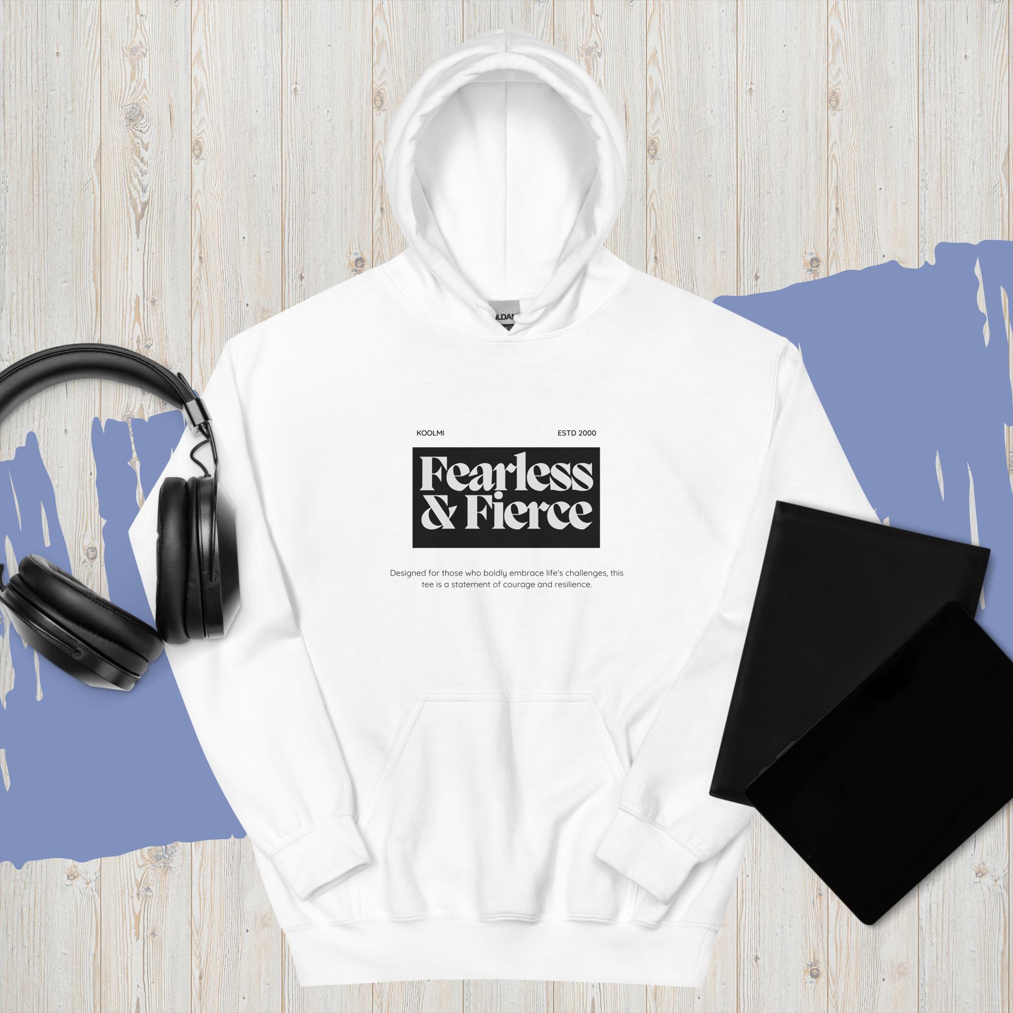 Sweat À Capuche "Fearless & Fierce" - Koolmi