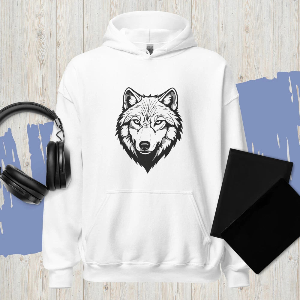 Sweat À Capuche "Wolf Vibe"