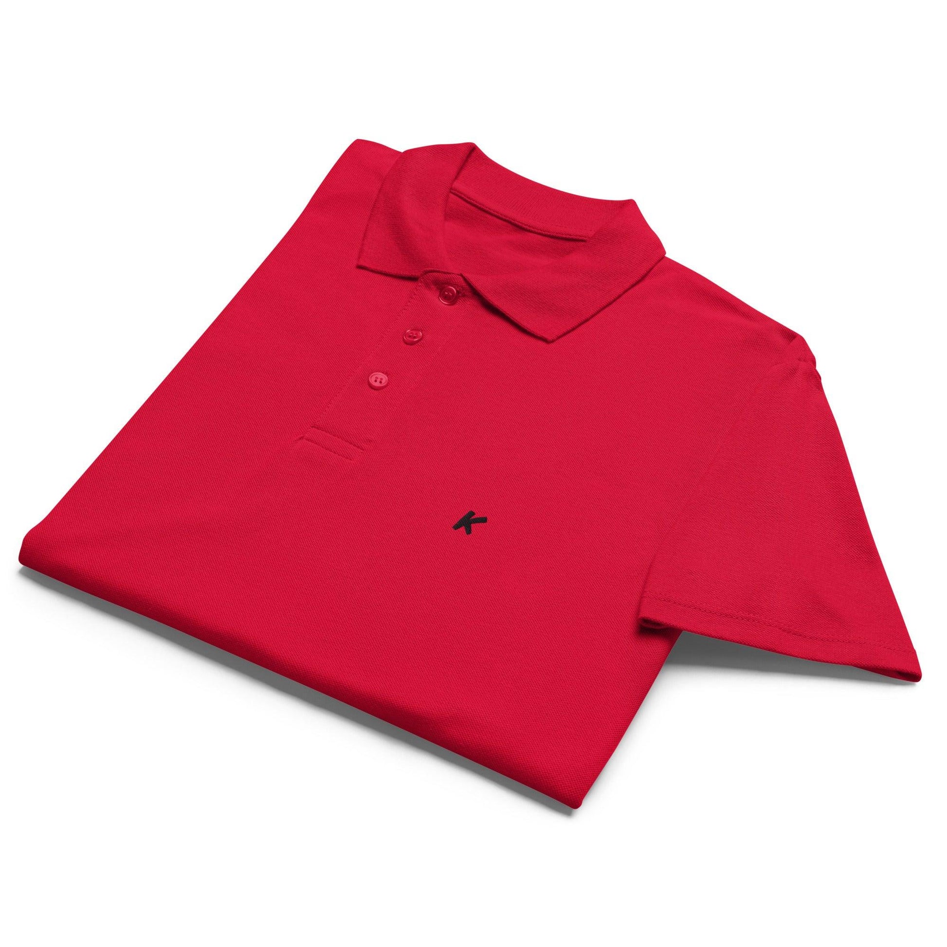 POLO FEMME ROUGE BRODÉ - Koolmi