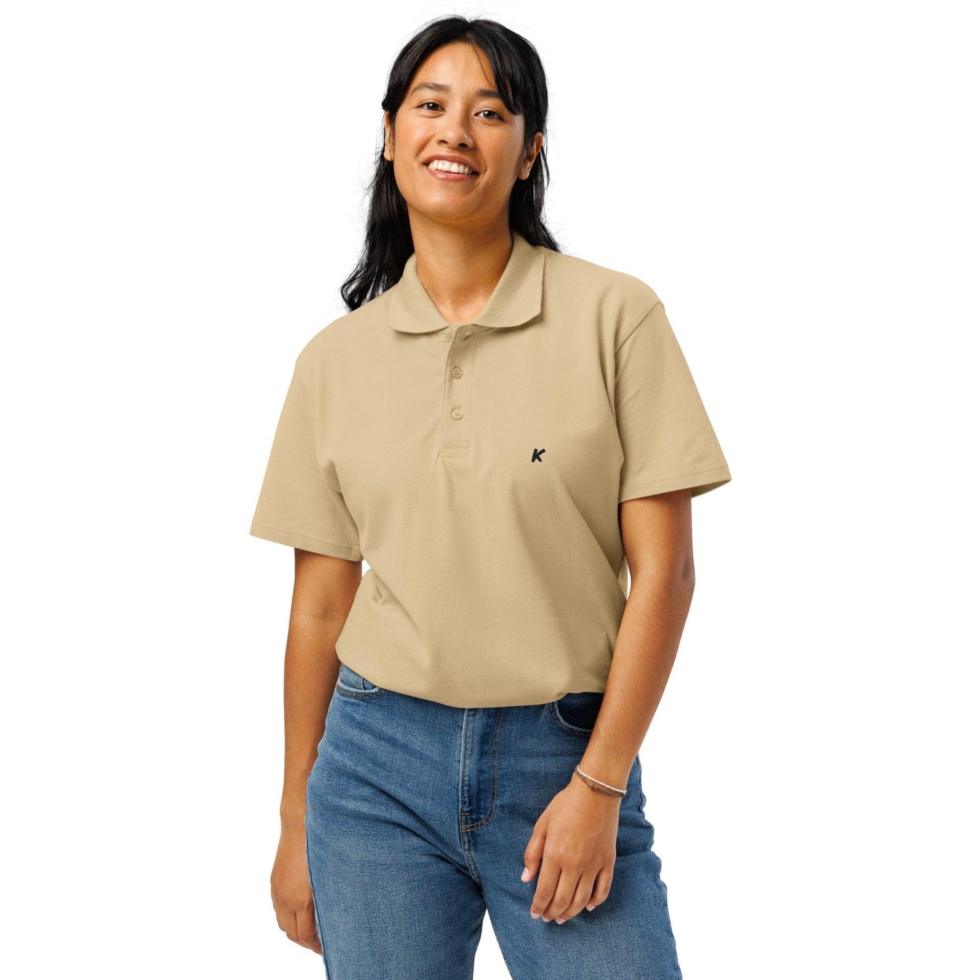 POLO FEMME SABLE BRODÉ - Koolmi