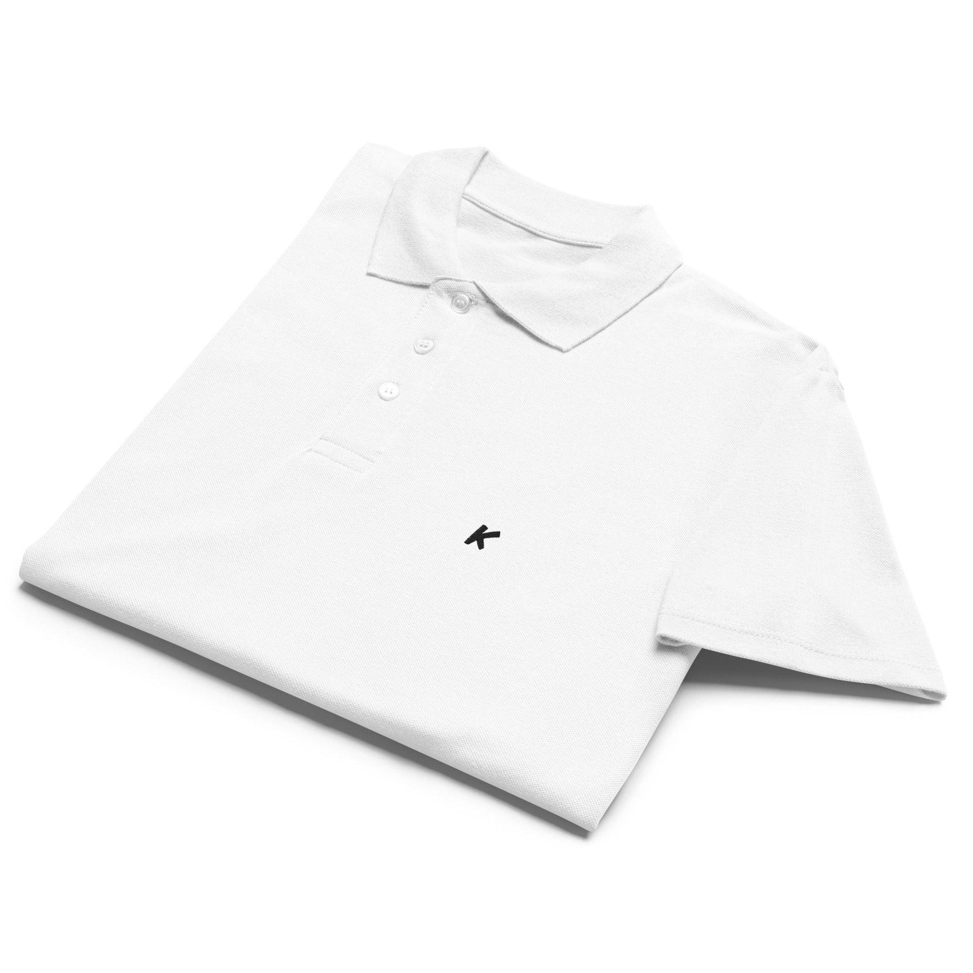 POLO FEMME BLANC BRODÉ - Koolmi