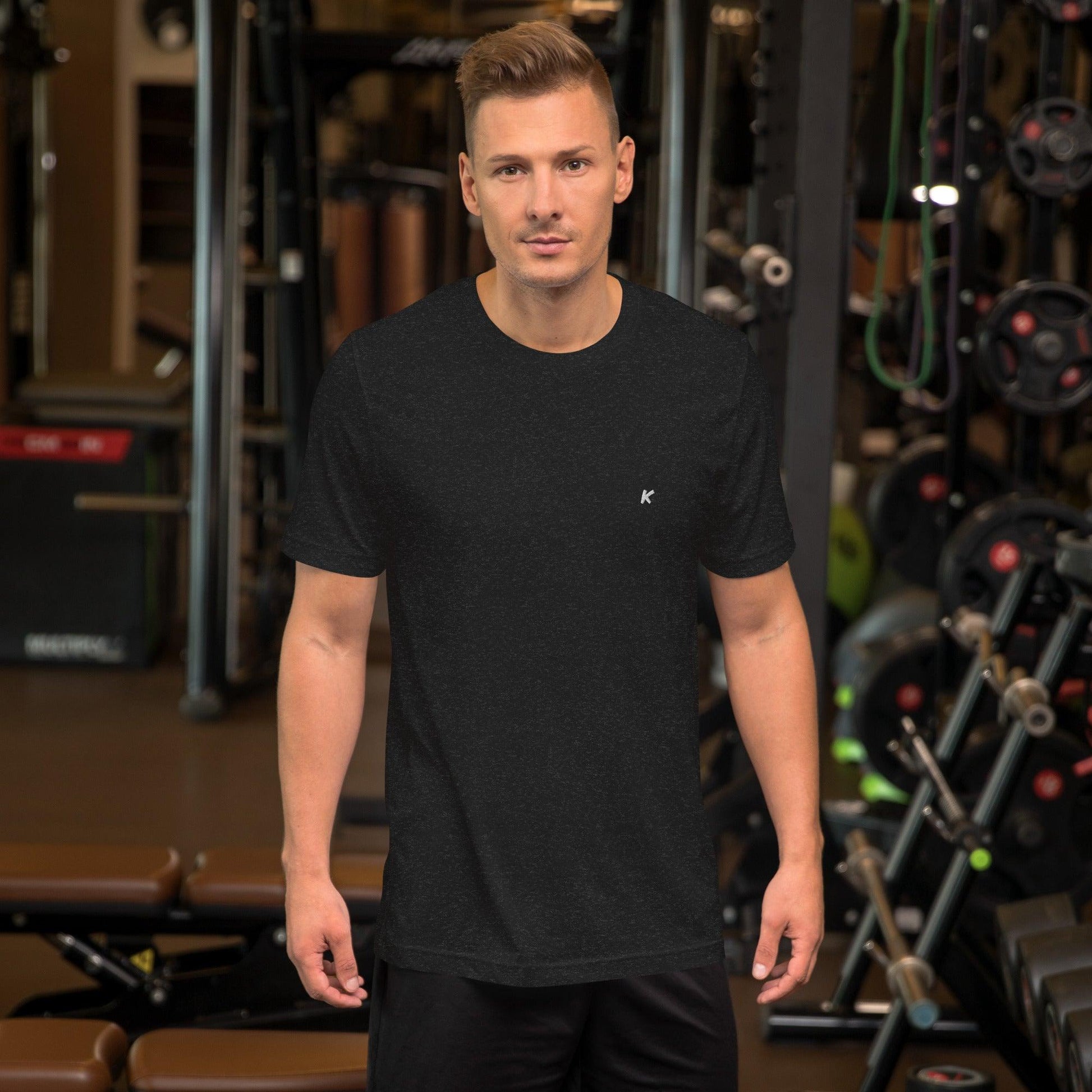 T-SHIRT HOMME NOIR BRODÉ - Koolmi