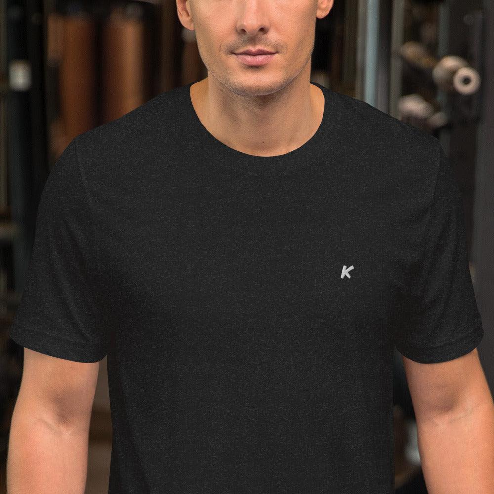 T-SHIRT HOMME NOIR BRODÉ - Koolmi