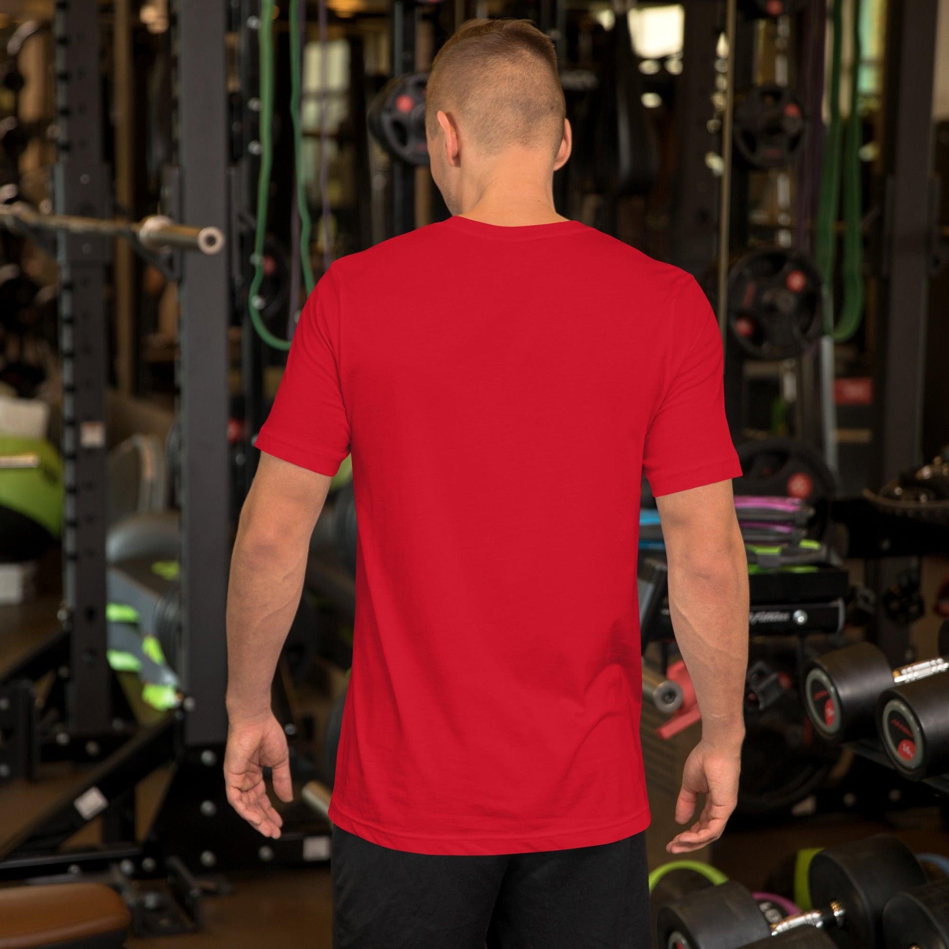T-SHIRT HOMME ROUGE BRODÉ - Koolmi